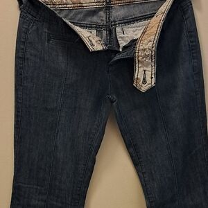 Rewash Dark Blue Boot Cut Jeans